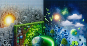 Exploring Sustainability Practices in Digital Art