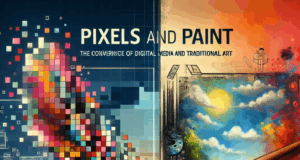 Pixels and Paint: The Convergence of Digital Media and Traditional Art