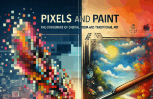 Pixels and Paint: The Convergence of Digital Media and Traditional Art