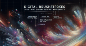 Digital Brushstrokes: 2025’s Most Exciting Tech Art Movements
