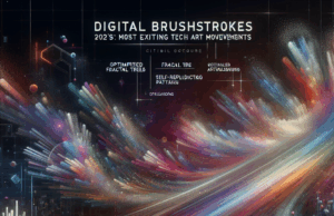 Digital Brushstrokes: 2025’s Most Exciting Tech Art Movements